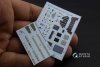 Quinta Studio QD32053 Bf 109E-4 3D-Printed & coloured Interior on decal paper (for Cyber-hobby/Dragon kit) 1/32